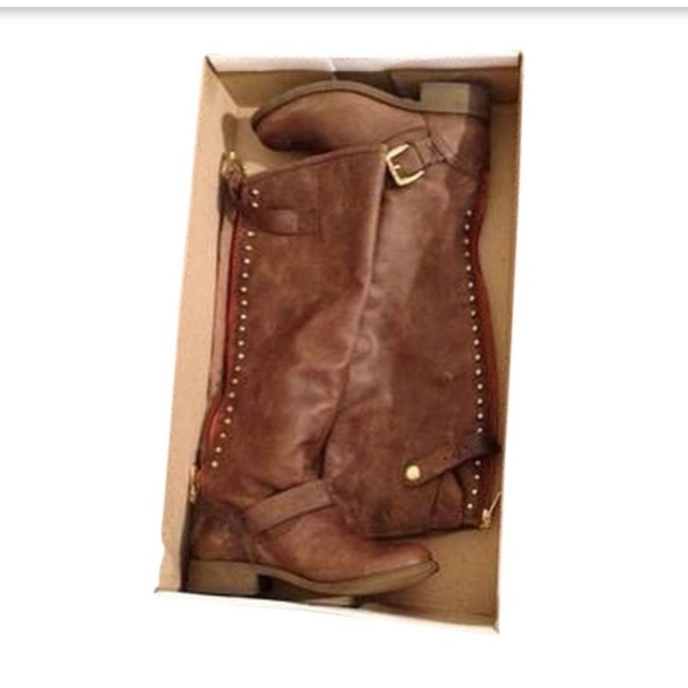 Brand New Steve Madden Leather Boots